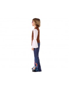 DISFRAZ HIPPIE CHALECO INFANTIL 2