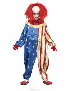 DISFRAZ PAYASO AMERICANO INFANTIL