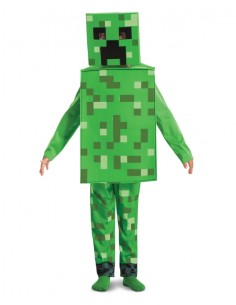 DISFRAZ MINECRAFT CREEPER LUJO