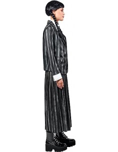 DISFRAZ WEDNESDAY UNIFORME ESCOLAR ADULTO 2