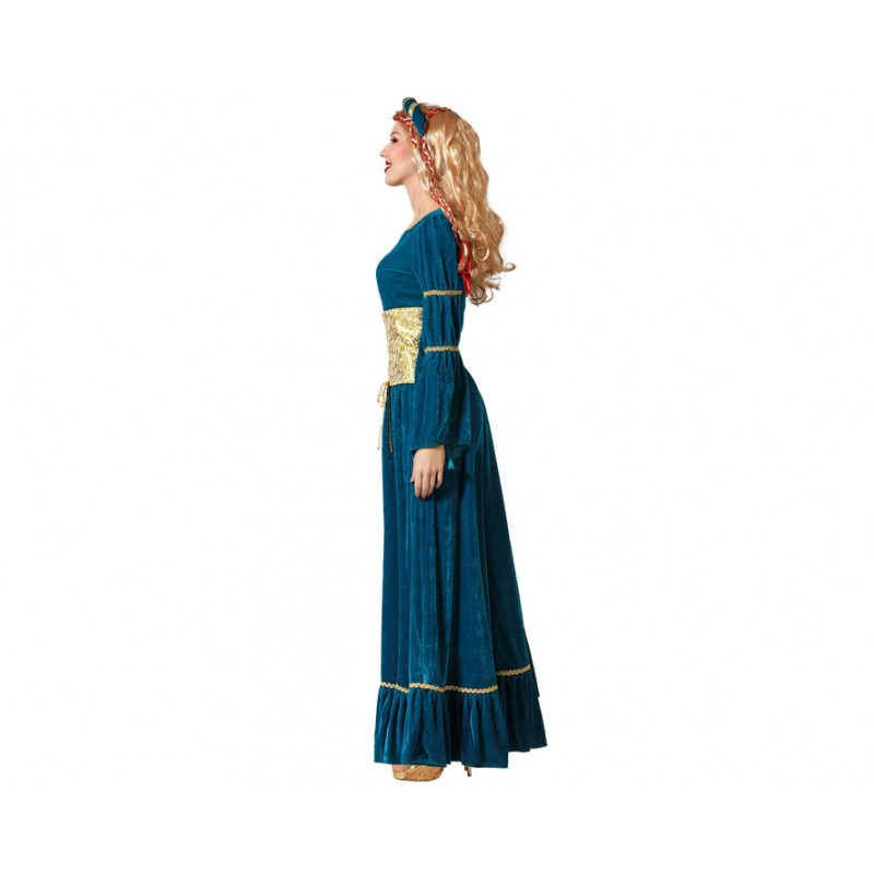 Disfraz de reina medieval - AZUL - Kiabi - 25.00€