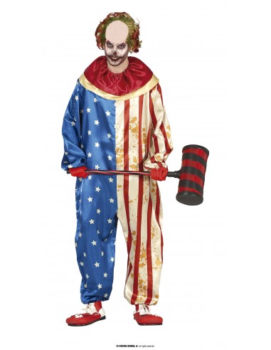 DISFRAZ PAYASO AMERICANO ADULTO