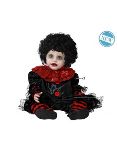 DISFRAZ PAYASO NEGRO BEBE...