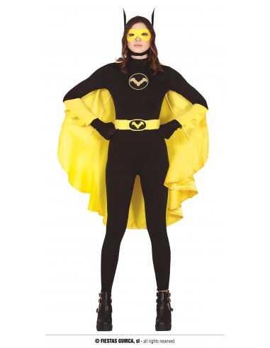 DISFRAZ SUPER HEROINA MURCIELAGO...