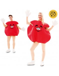 DISFRAZ CARAMELO ROJO M&M...