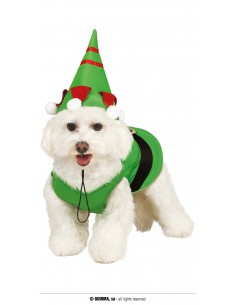 DISFRACES PARA PERROS ELFO 