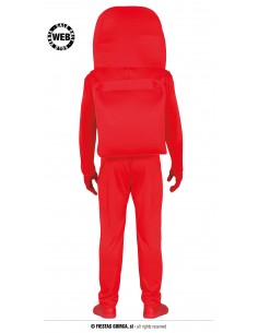 DISFRAZ RED ASTRONAUT LAD... 2