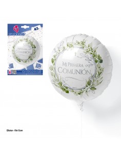 GLOBO FOIL REDONDO COMUNION...