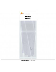 GUANTES BLANCOS  25 CMS. 2