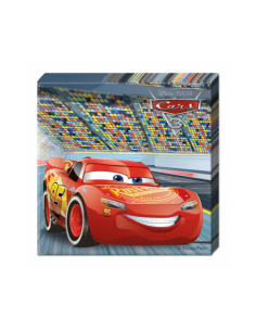 20 SERVILLETAS 33 CM CARS