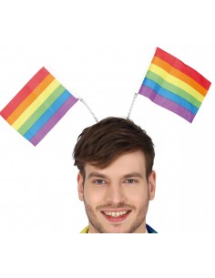 Diadema banderas arcoiris 2