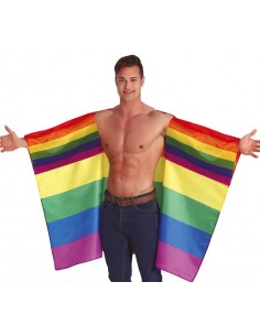 Bandera/capa arcoiris 145 x...