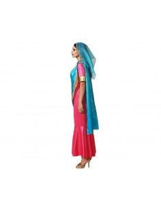 DISFRAZ HINDU ROSA ADULTO ATOSA    2