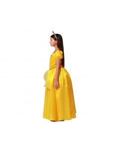 DISFRAZ PRINCESA BELLA DORADO INFANTIL ATOSA    2