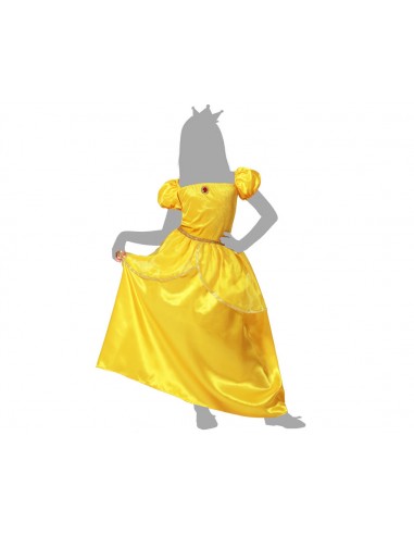 Disfraz Disney Mujer Disfraz De Princesa Dorada Adulta Vestido