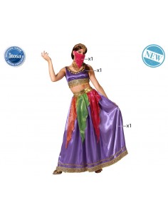 DISFRAZ BAILARINA ARABE MULTICOLOR ADULTO ATOSA