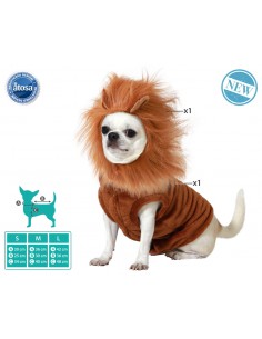 DISFRAZ PARA MASCOTA LEON ATOSA