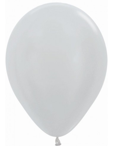 Globo Latex R12 Sempertex Satin Plata...