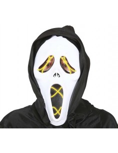 Mascara asesino con capucha...