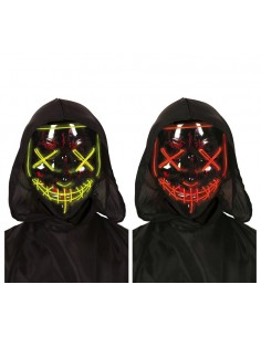 Mascara negra con luz... 2