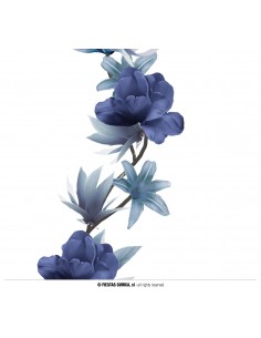 Guirnalda flores grises,... 2