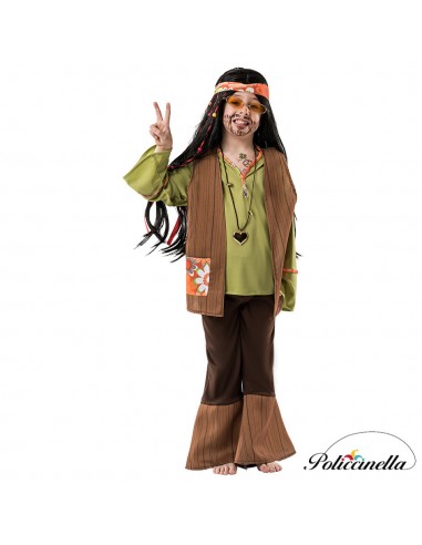 DISFRAZ HIPPIE NIÑO INFANTIL El Rey...