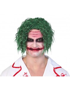 Peluca verde payaso 2