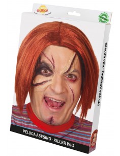 Peluca muñeco asesino 2