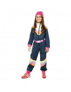 DISFRAZ ESQUIADORA AZUL INFANTIL  2