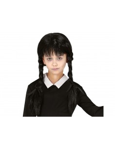 Peluca trenzas negras con... 2