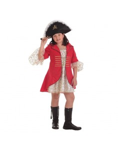 PIRATA ALMIRANTE ROJA NIÑA