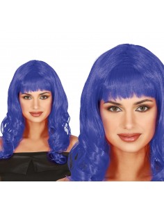 PELUCA MELENA AZUL