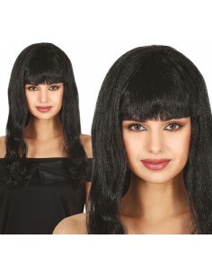 PELUCA MELENA NEGRA