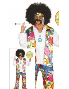 DISFRAZ HIPPIE RAINBOW...