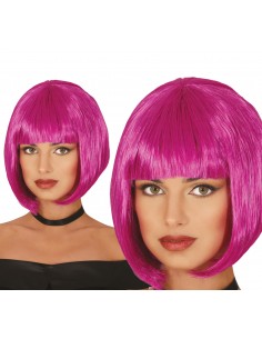 PELUCA MEDIA MELENA LILA...