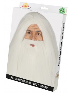 PELUCA Y BARBA BLANCA 2