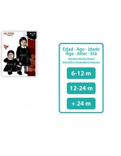 DISFRAZ NIÑA SINIESTRA MIERCOLES BEBE  Atosa 2