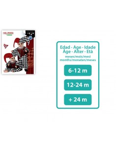 DISFRAZ ARLEQUIN ROMBOS BEBE Atosa 2