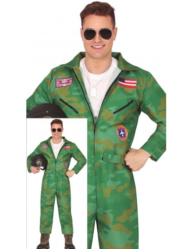 DISFRAZ AVIADOR TOP GUN ADULTO Guirca