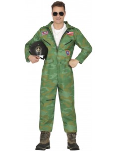 DISFRAZ AVIADOR TOP GUN ADULTO Guirca 2