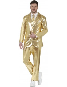 DISFRAZ TRAJE ORO ADULTO Guirca 2