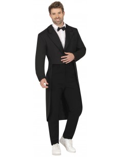 DISFRAZ TRAJE NEGRO FRAC ADULTO Guirca 2