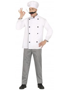 DISFRAZ COCINERO CHEF CHAQUETILLA ADULTO Guirca 2