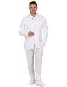 DISFRAZ TRAJE BLANCO ADULTO Guirca 2