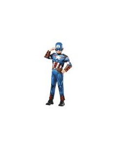 DISFRAZ CAPITAN AMERICA DELUXE INFANTIL Rubies