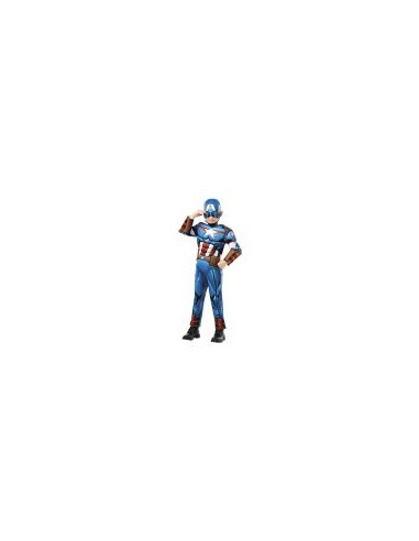 DISFRAZ CAPITAN AMERICA DELUXE INFANTIL Rubies