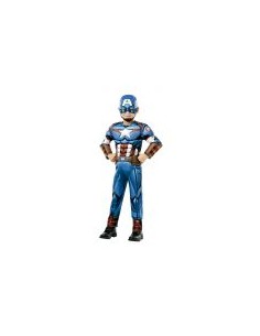 DISFRAZ CAPITAN AMERICA DELUXE INFANTIL Rubies 2