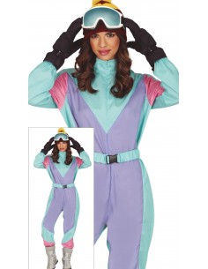 DISFRAZ ESQUIADORA AZUL...