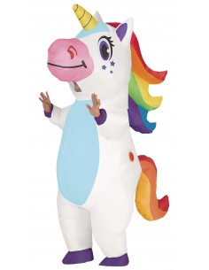 DISFRAZ HINCHABLE UNICORNIO...