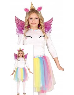 DISFRAZ UNICORNIO ARCOIRIS...